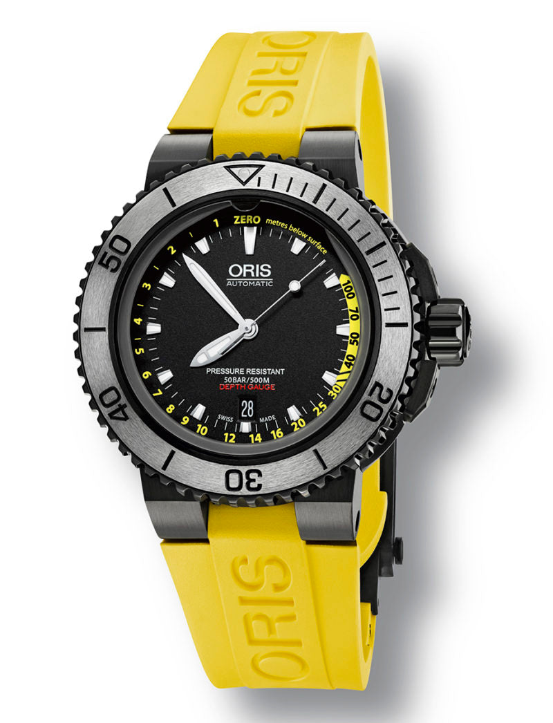 Oris Diving Aquis Depth Gauge - 01-733-7675-4754-RS