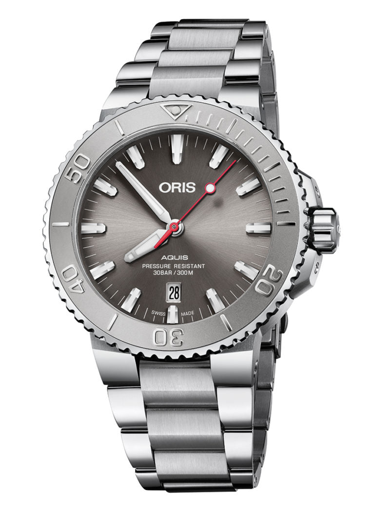 Oris Diving Aquis Date Relief - 01-733-7730-4153-07-8-24-05PEB