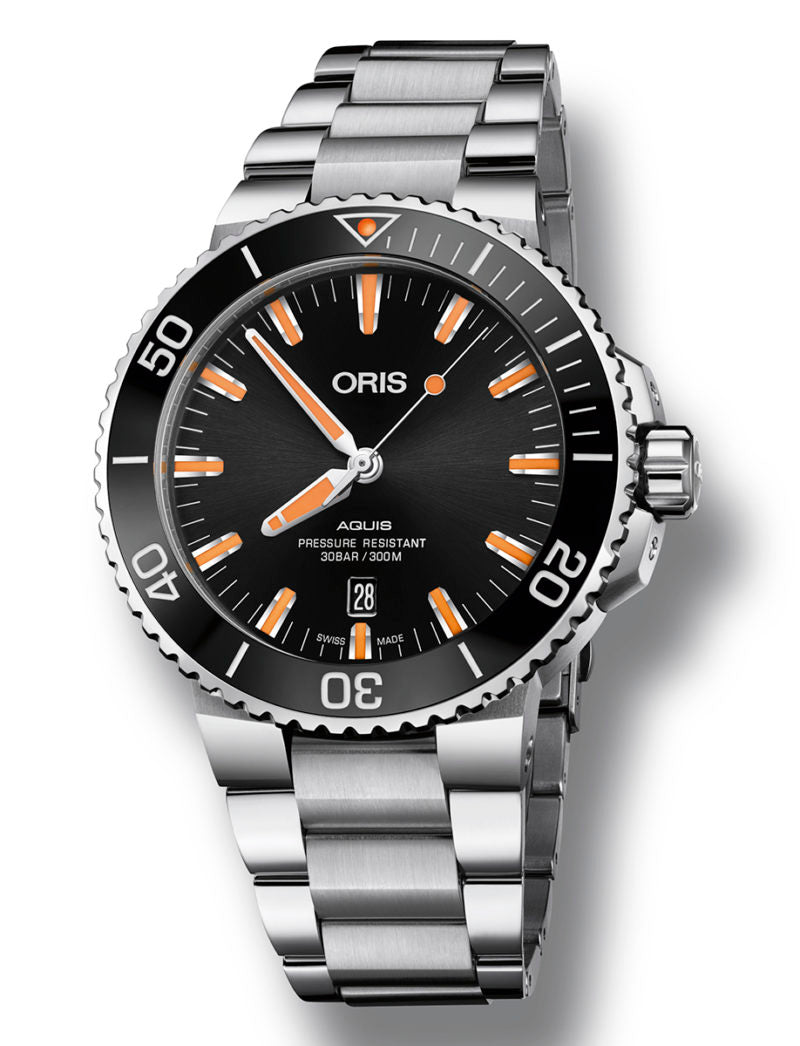 Oris Diving Aquis Date - 01-733-7730-4159-07-8-24-05PEB