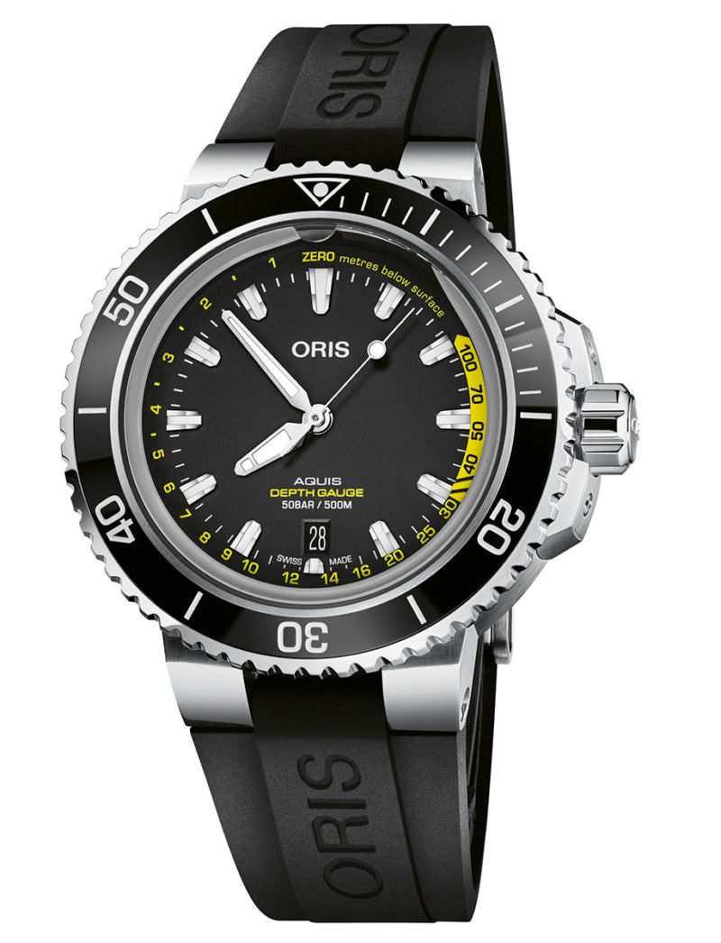 Oris Diving Aquis Depth Gauge - 01-733-7755-4154-RS