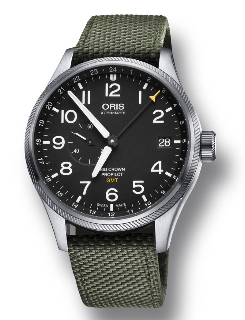 Oris Aviation Big Crown ProPilot GMT, Small Second - 01-748-7710-4164-07-5-22-14FC