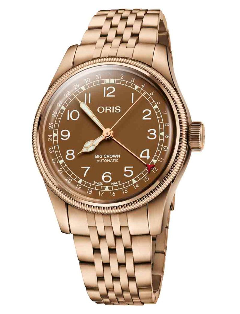 Oris Aviation Big Crown Bronze Pointer Date - 01-754-7741-3166-07-8-20-01