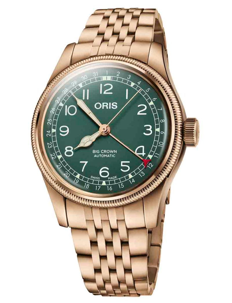 Oris Aviation Big Crown Bronze Pointer Date - 01-754-7741-3167-07-8-20-01