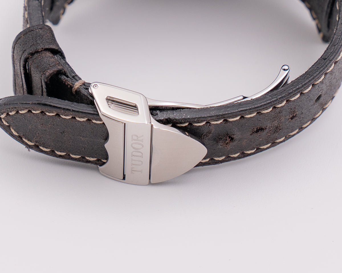 Tudor BLACK BAY 41mm 79363N-0002 CHRONO S&G On Leather Strap