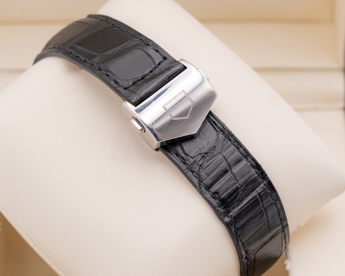 Tag Heuer Monaco 37mm WAW131 Black Dial Quartz