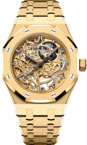 Audemars Piguet Royal Oak 37 Double Balance Wheel Openworked Yellow Gold - 15467BA.OO.1256BA.01 - 2026