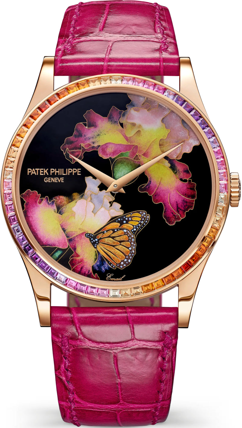 Patek Philippe Calatrava Rose Gold / Pink Butterfly - 5077/356R-001 - 2026