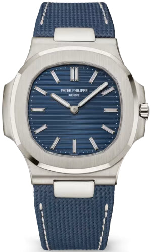 Patek Philippe Nautilus 50th Anniversary 5810 White Gold / Blue - Baguette - 5810G-001 - 2026