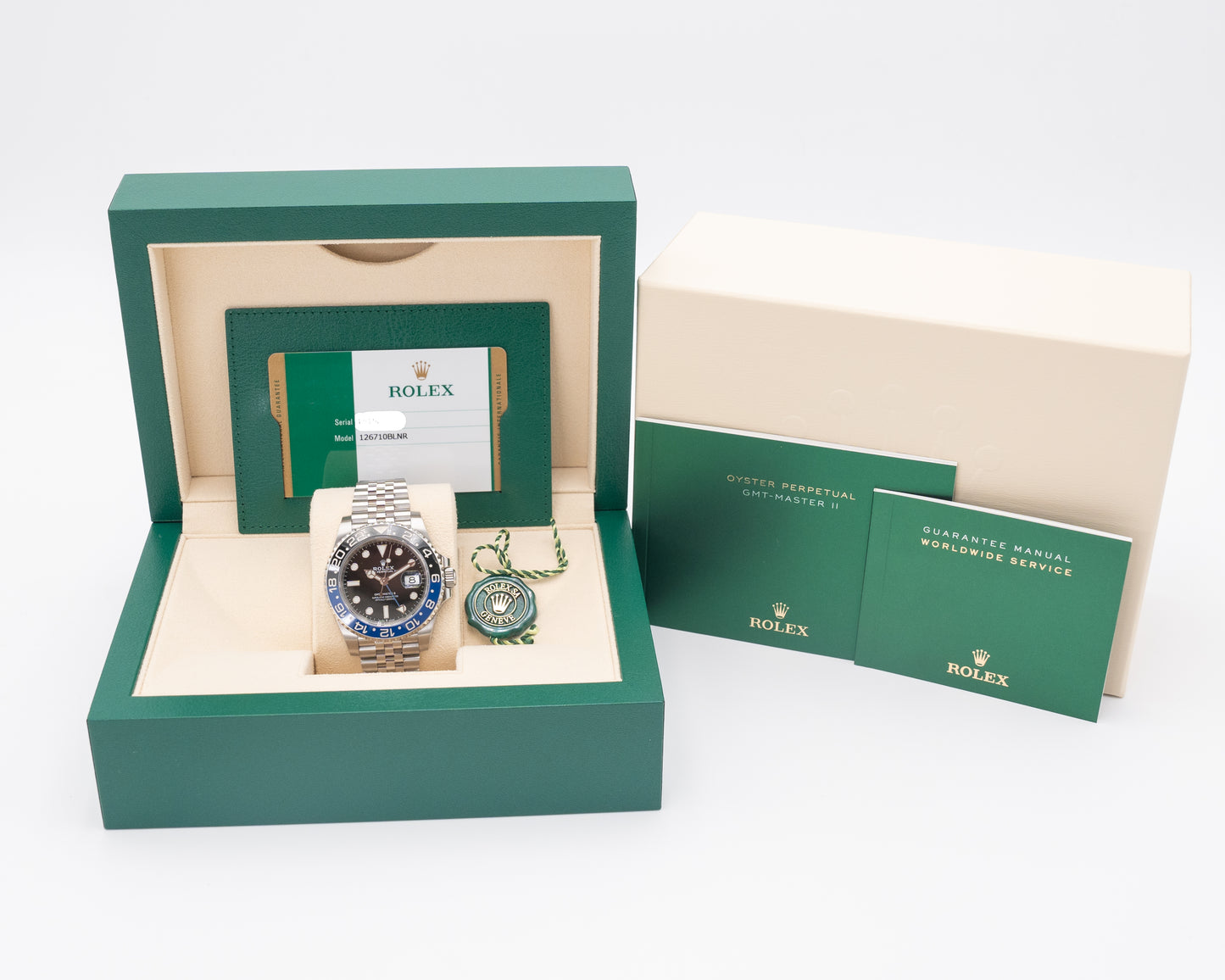 Rolex GMT Master II 40mm 126710BLNR Jubilee Batman Batgirl 2019