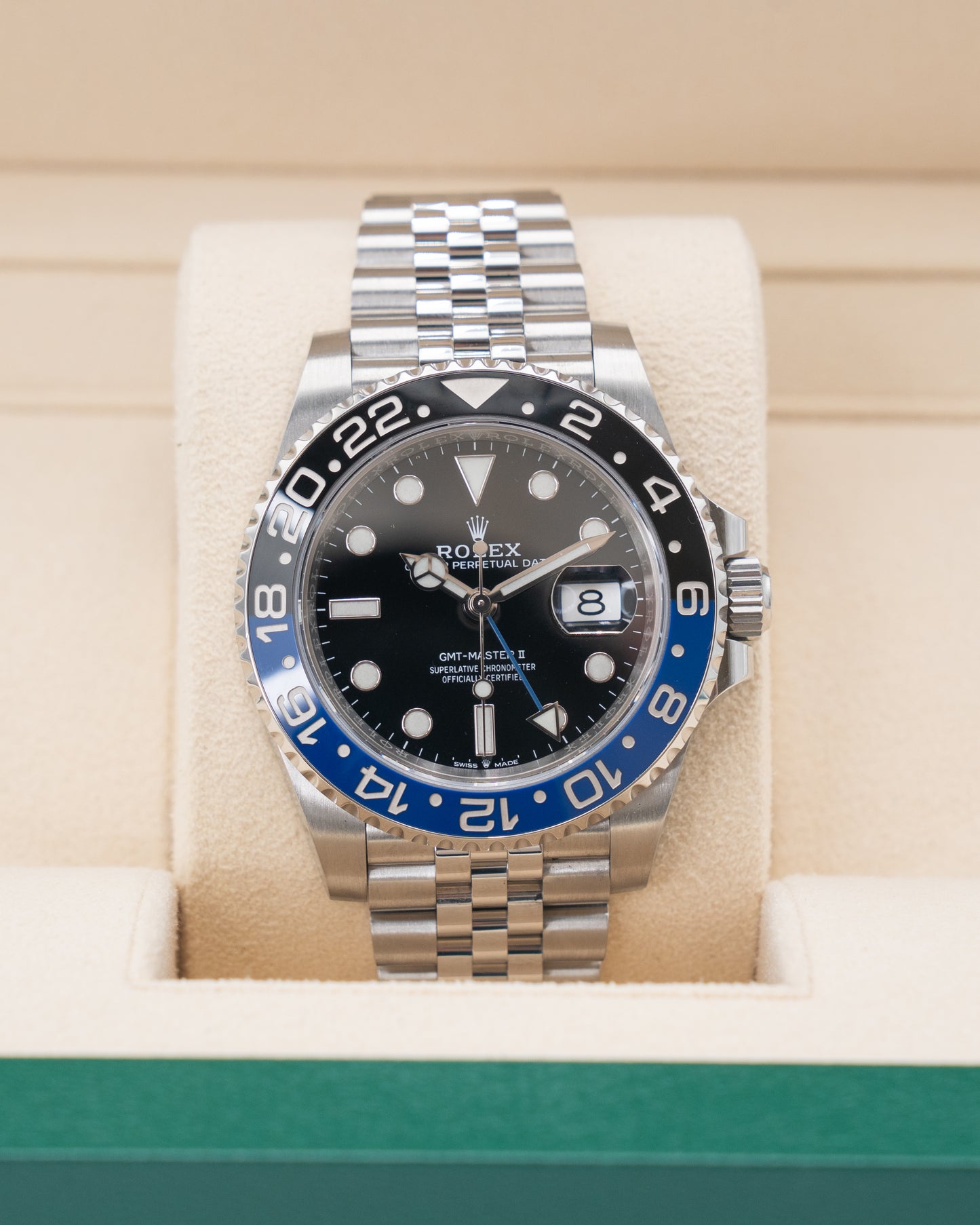 Rolex GMT Master II 40mm 126710BLNR Jubilee Batman Batgirl 2019