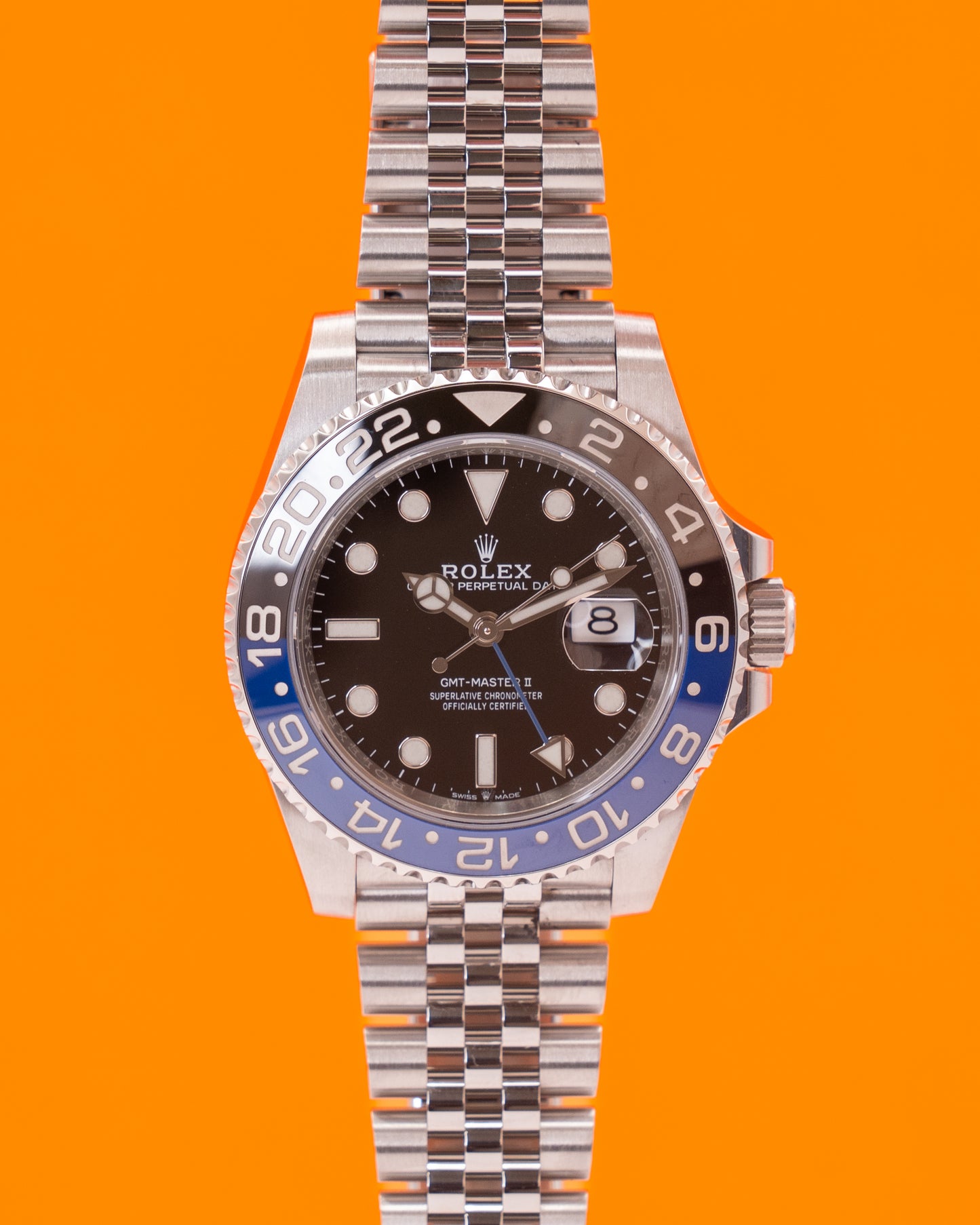 Rolex GMT Master II 40mm 126710BLNR Jubilee Batman Batgirl 2019