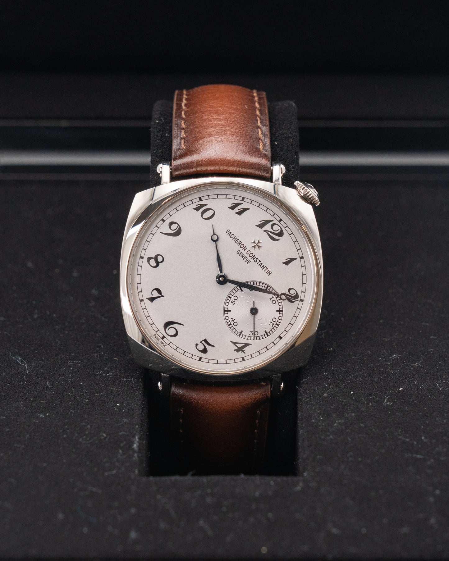 Vacheron Constantin Historiques American 1921 36.5mm 1100S/000G-B734 White Gold Driver's Watch 2025