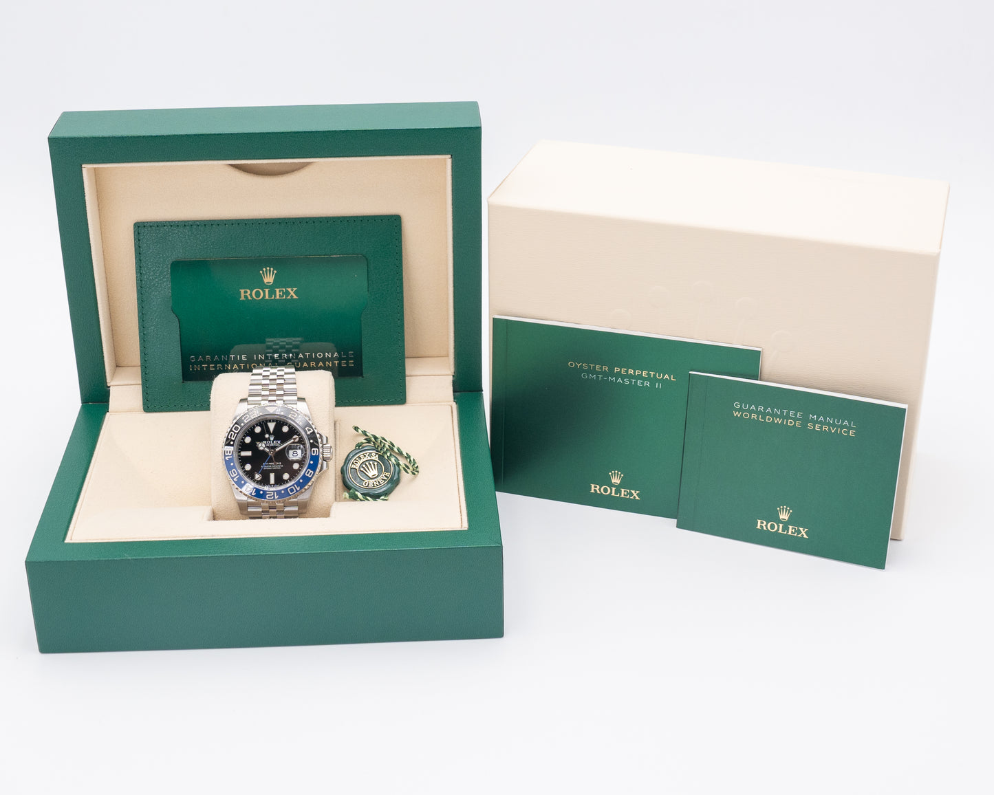 Rolex GMT Master II 40mm 126710BLNR Batgirl / Batman on Jubilee Blue 2020