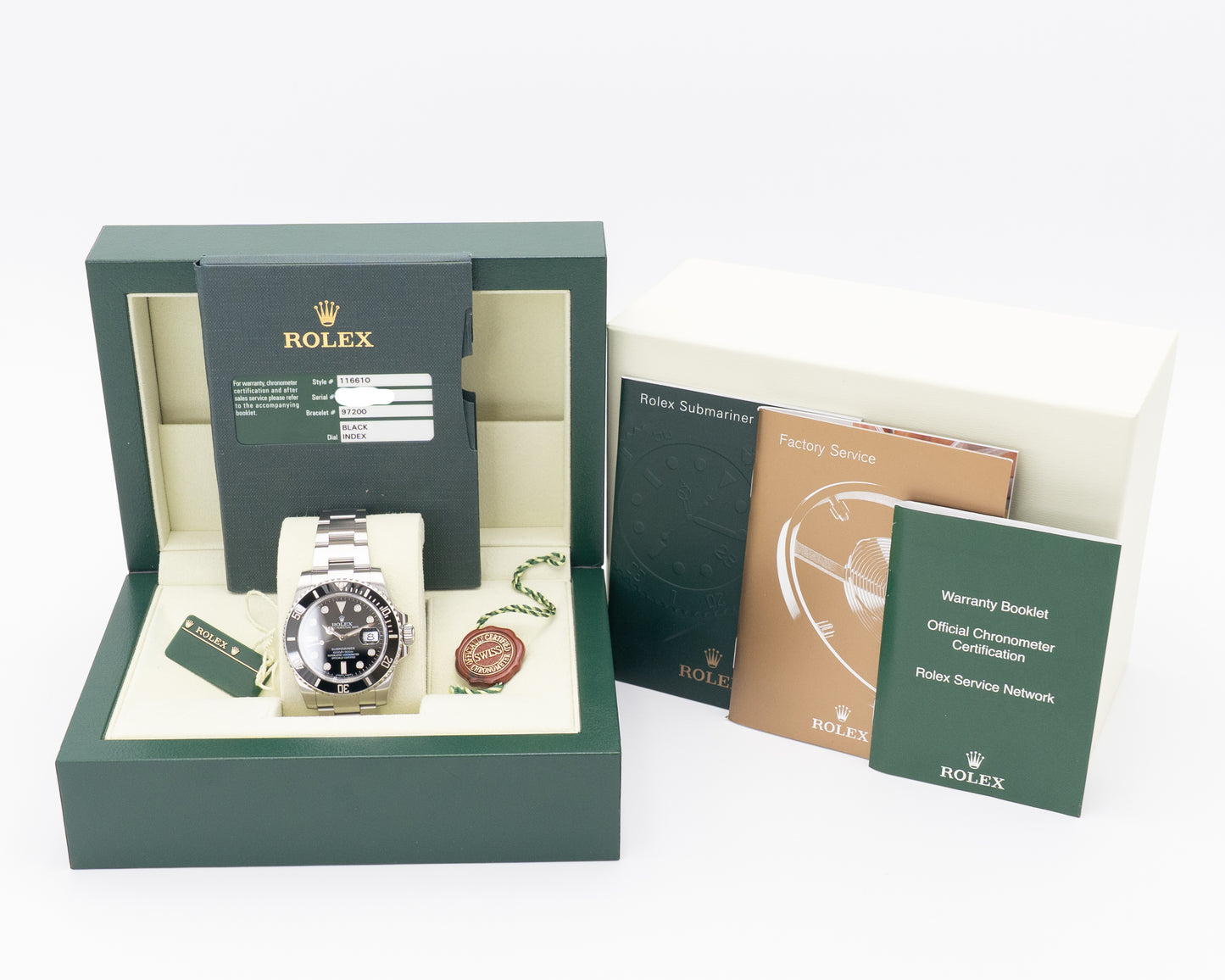 Rolex Submariner Date 40mm 116610LN Black Ceramic 2013