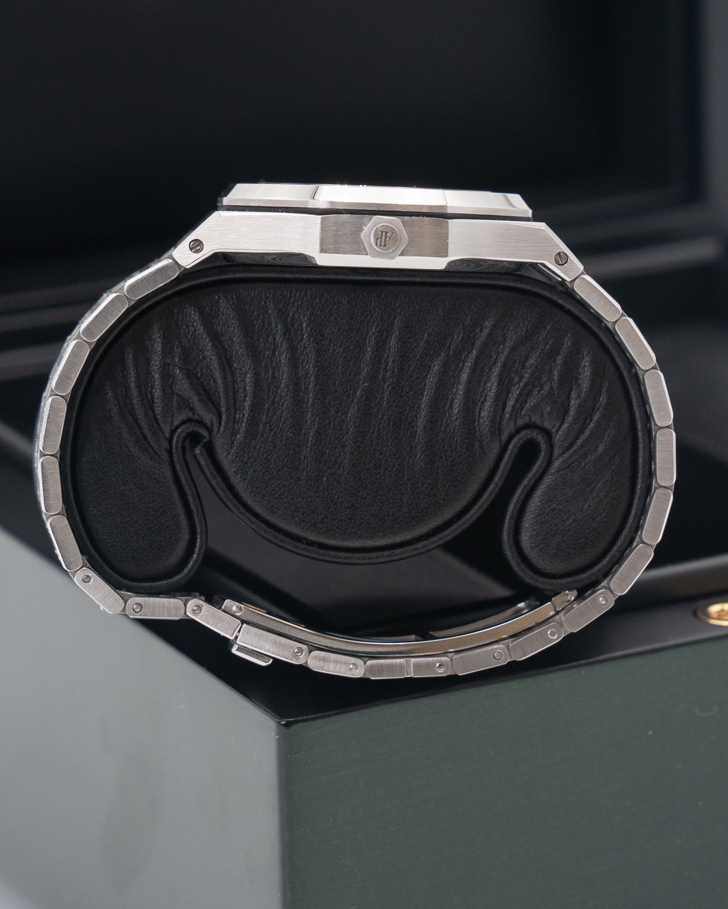 Audemars Piguet Royal Oak "Owl" 36mm 25594ST White Moonphase Day Date E-Serial