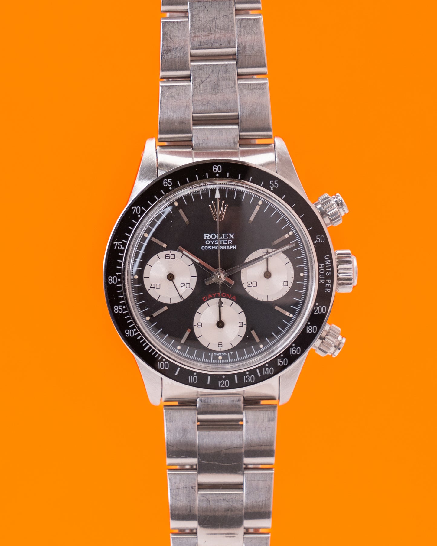 Rolex Daytona 37mm 6263 Vintage Chronograph Reverse Panda 6M Serial