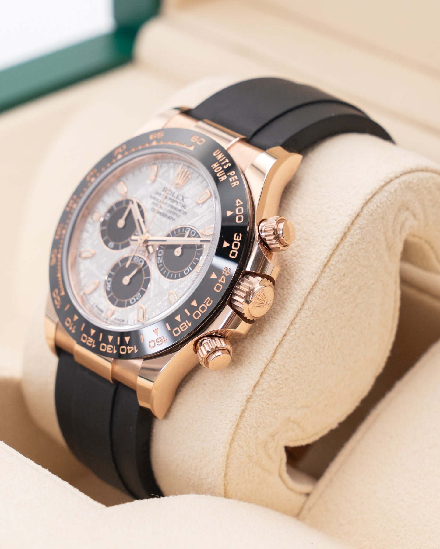 Rolex Cosmograph Daytona 40mm 116515LN Rose Gold Meteorite on Oysterflex 2022