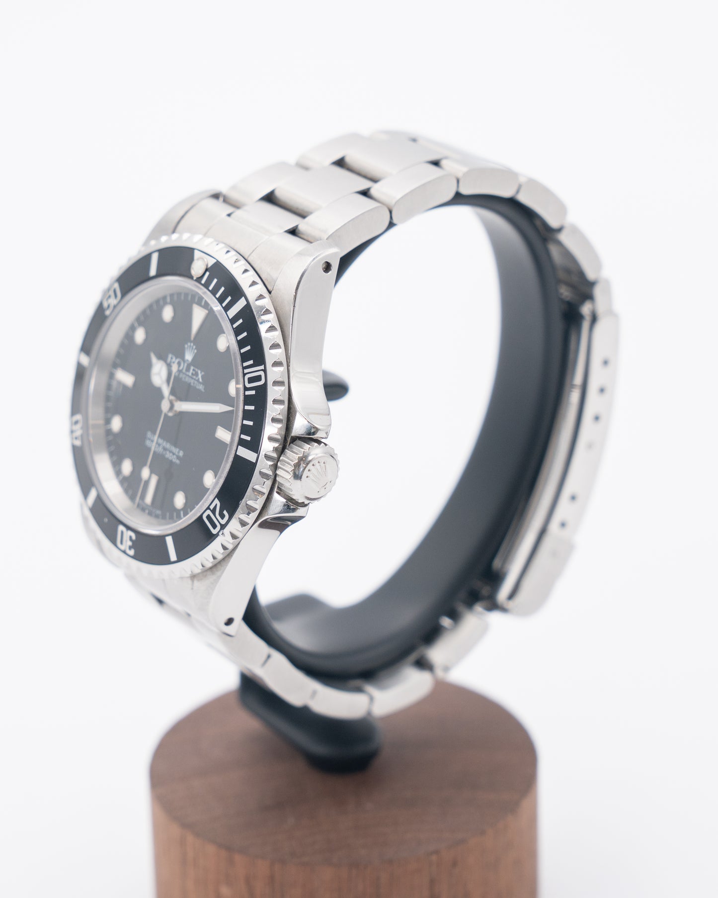 Rolex Submariner No-Date 14060 Black Aluminum Bezel Two Liner X-Serial
