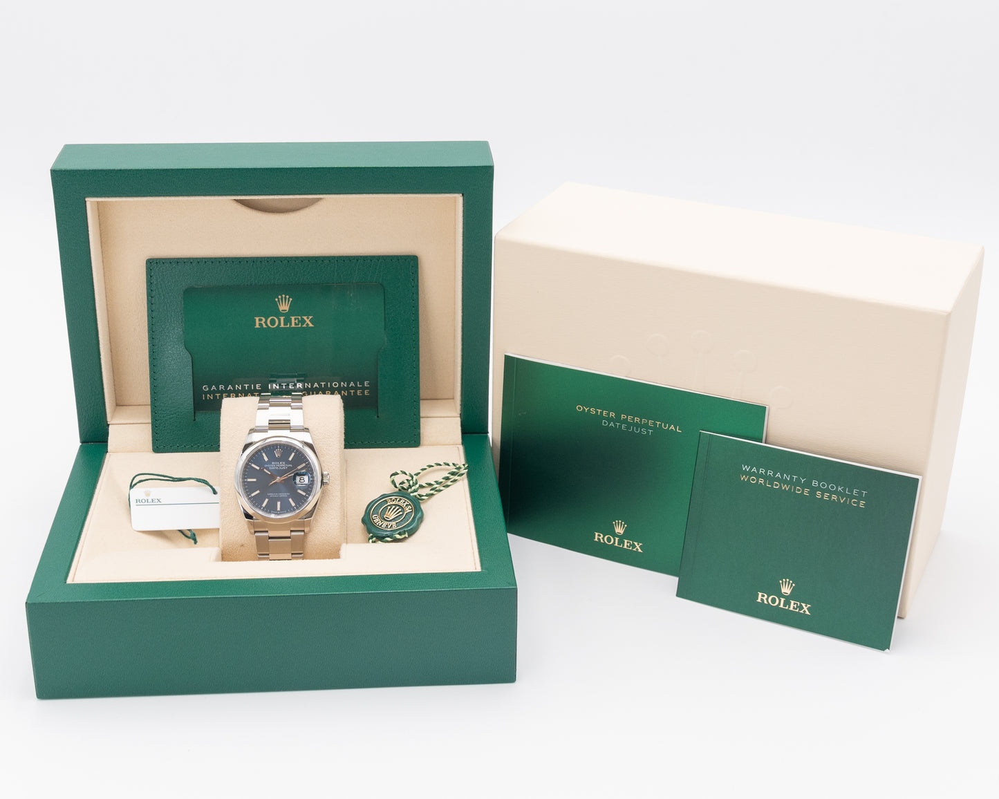 Rolex Datejust 36mm 126200 Blue Dial 2021