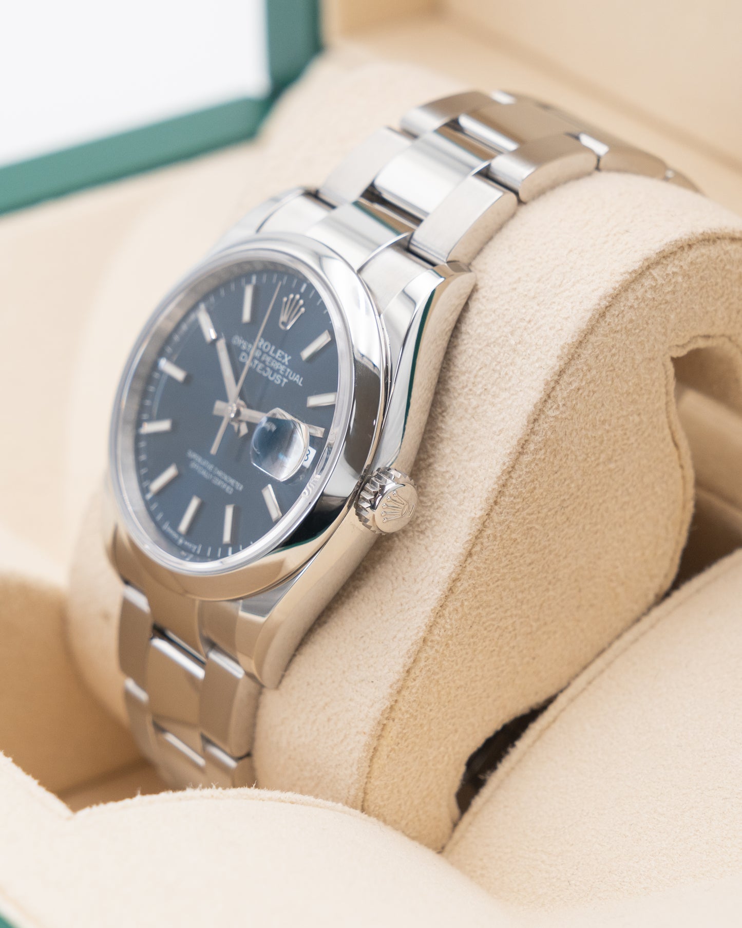 Rolex Datejust 36mm 126200 Blue Dial 2021