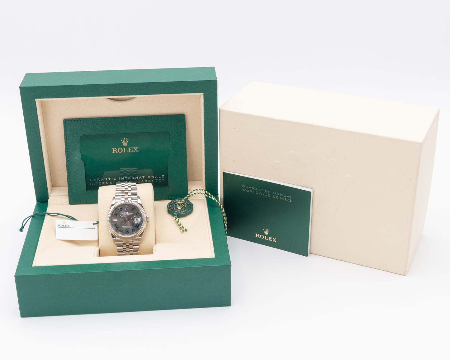 Rolex Datejust 36mm 126234-0045 Wimbledon Dial on Jubilee 2021