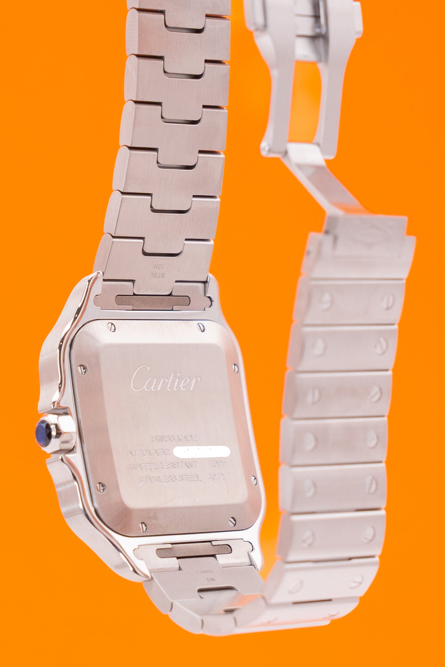 Cartier Santos Large 39.8mm WSSA0030 Blue Dial 2022