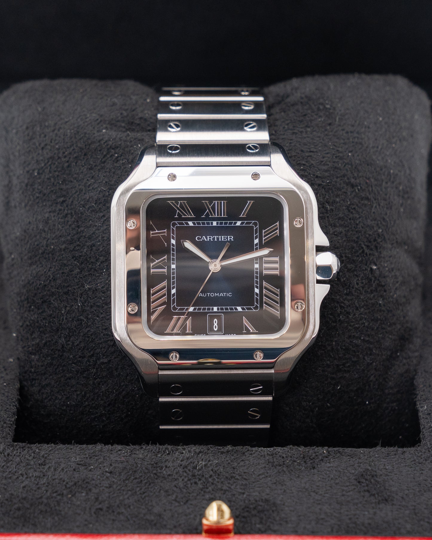 Cartier Santos Large 39.8mm WSSA0030 Blue Dial 2022
