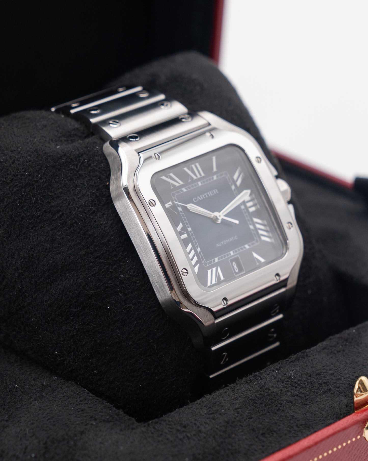 Cartier Santos Large 39.8mm WSSA0030 Blue Dial 2022