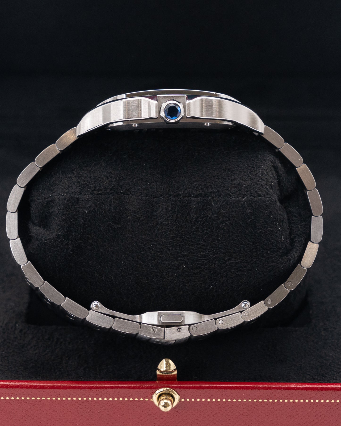 Cartier Santos Large 39.8mm WSSA0030 Blue Dial 2022