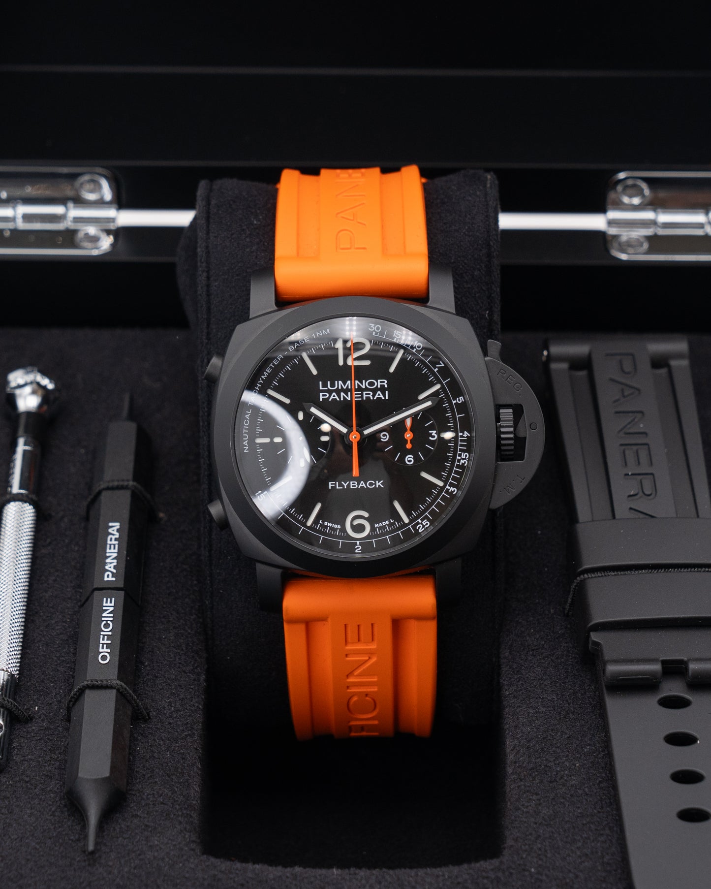 Panerai Luminor Ceramica 44mm PAM01298 Chrono Flyback 2021
