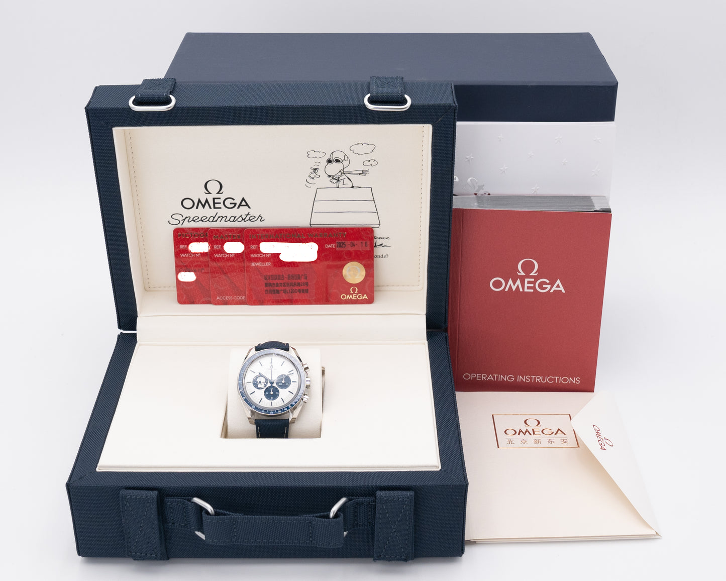 UNWORN Omega Speedmaster 310.32.42.50.02.001 Silver Snoopy Award 42mm 2025