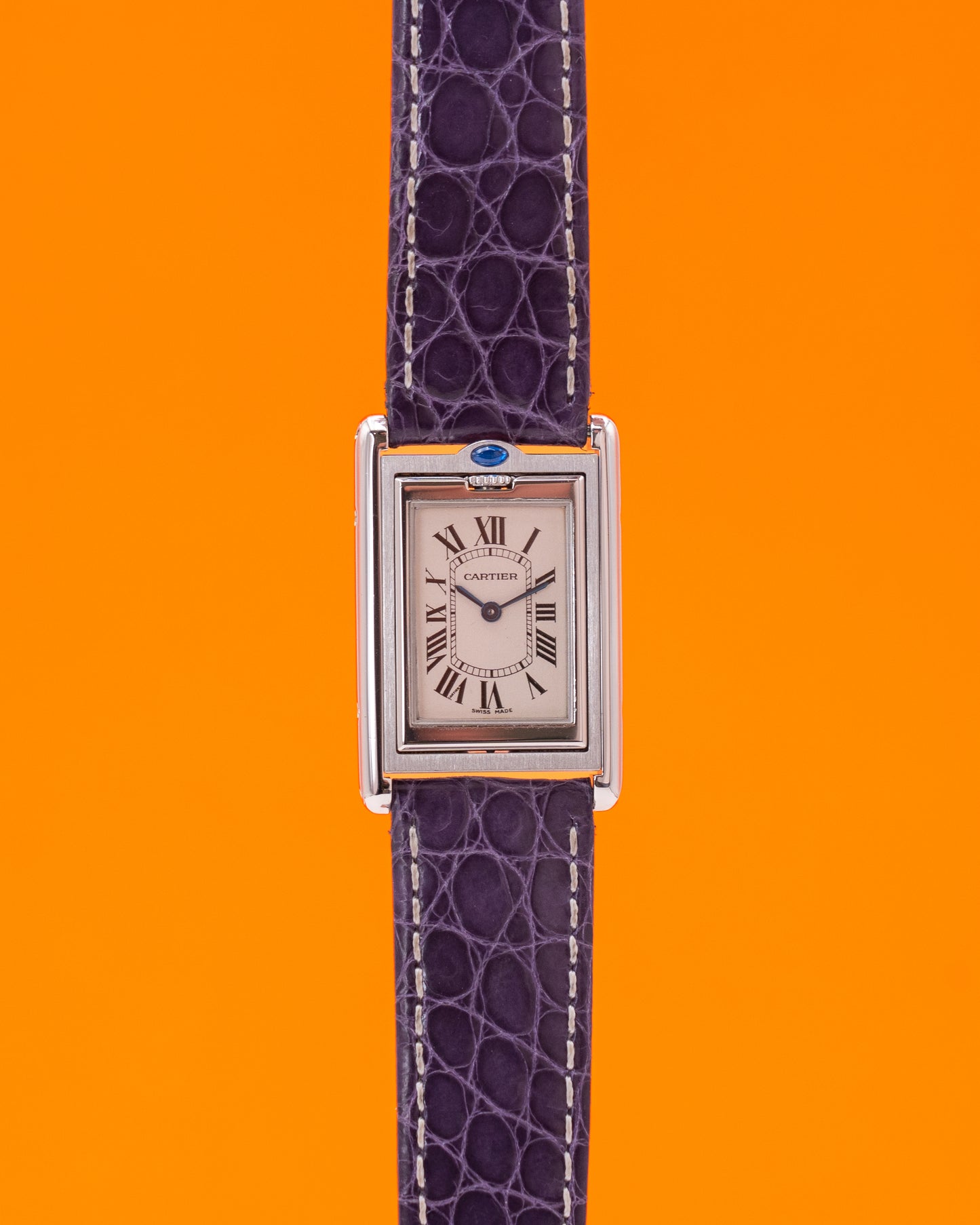 Cartier 2405 Basculante White Dial Quartz 35mm