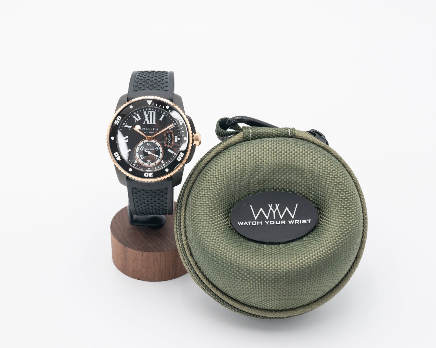 Cartier Calibre de Cartier Diver W2CA0004 Carbon / Pink Gold 42mm