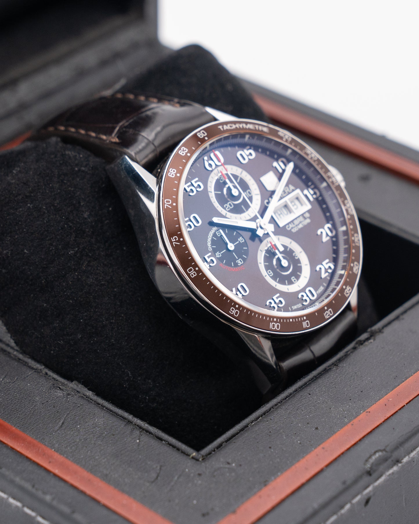 Tag Heuer Carrera Calibre 16 Brown 44mm