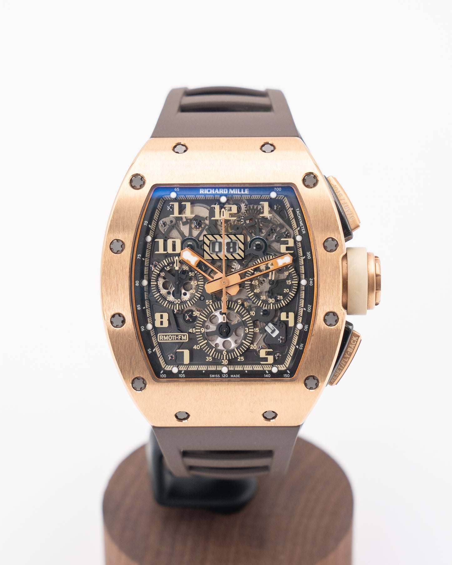 Richard Mille RM011 Felipe Massa Rose Gold Ivory 2013