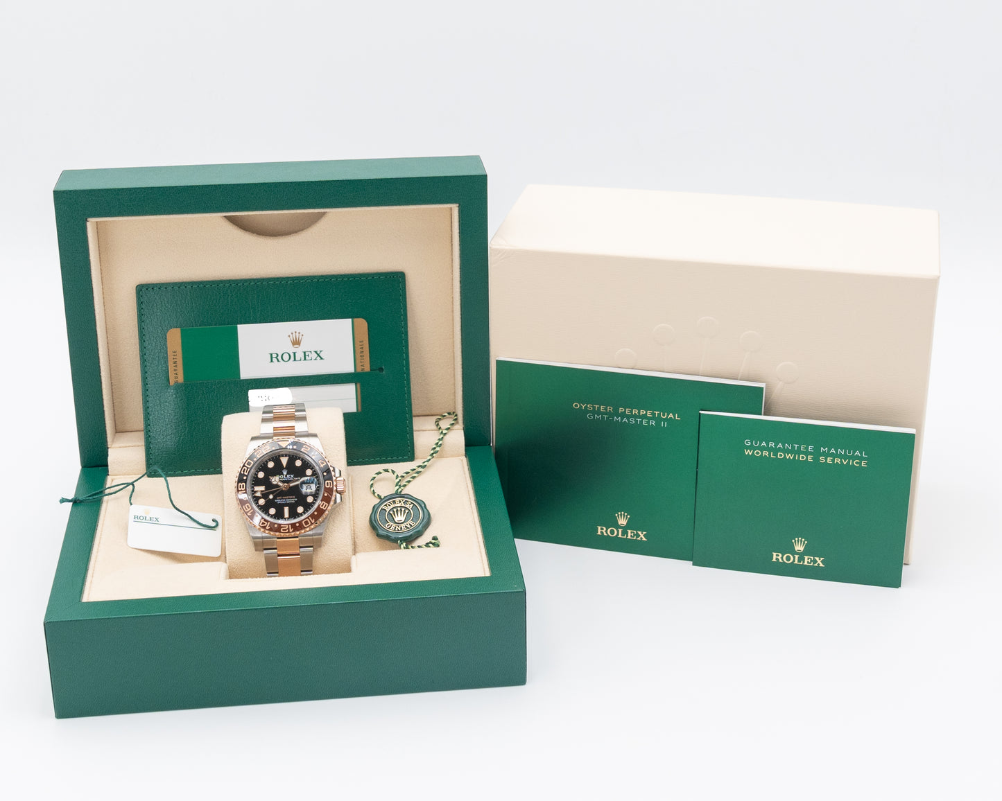Rolex GMT Master II 40mm 126711CHNR Rootbeer Two Tone Rose 2020