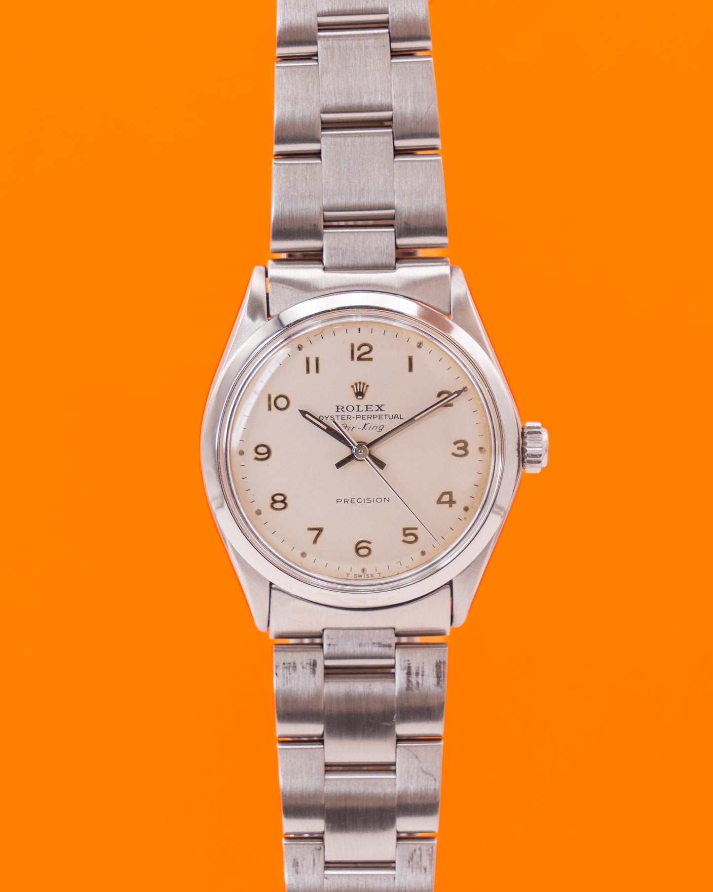 Rolex Airking Precision 34mm 5500 with Arabic Dial 2M-Serial