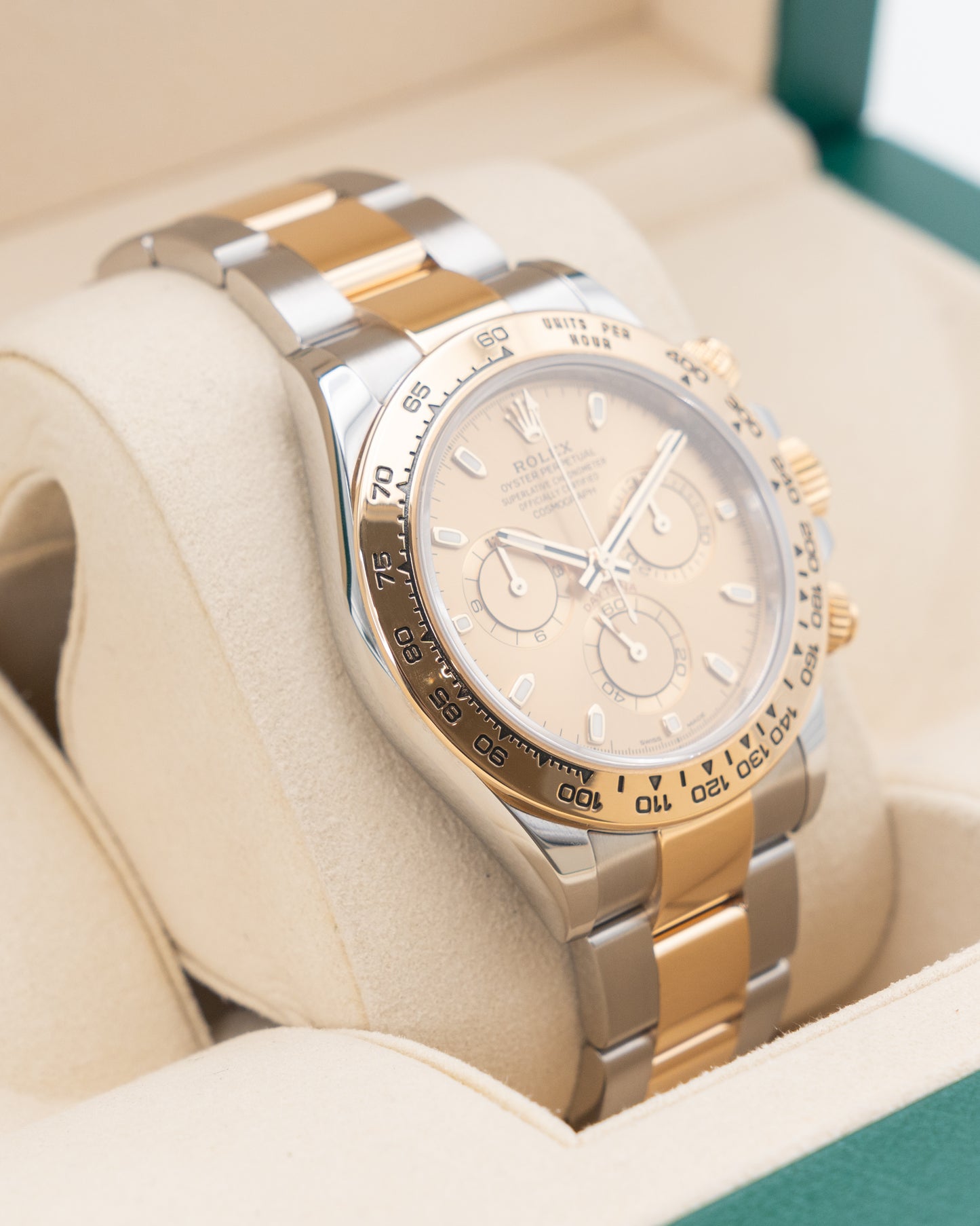 Rolex Cosmograph Daytona 40mm 116503 Two Tone Yellow Champagne Dial 2022