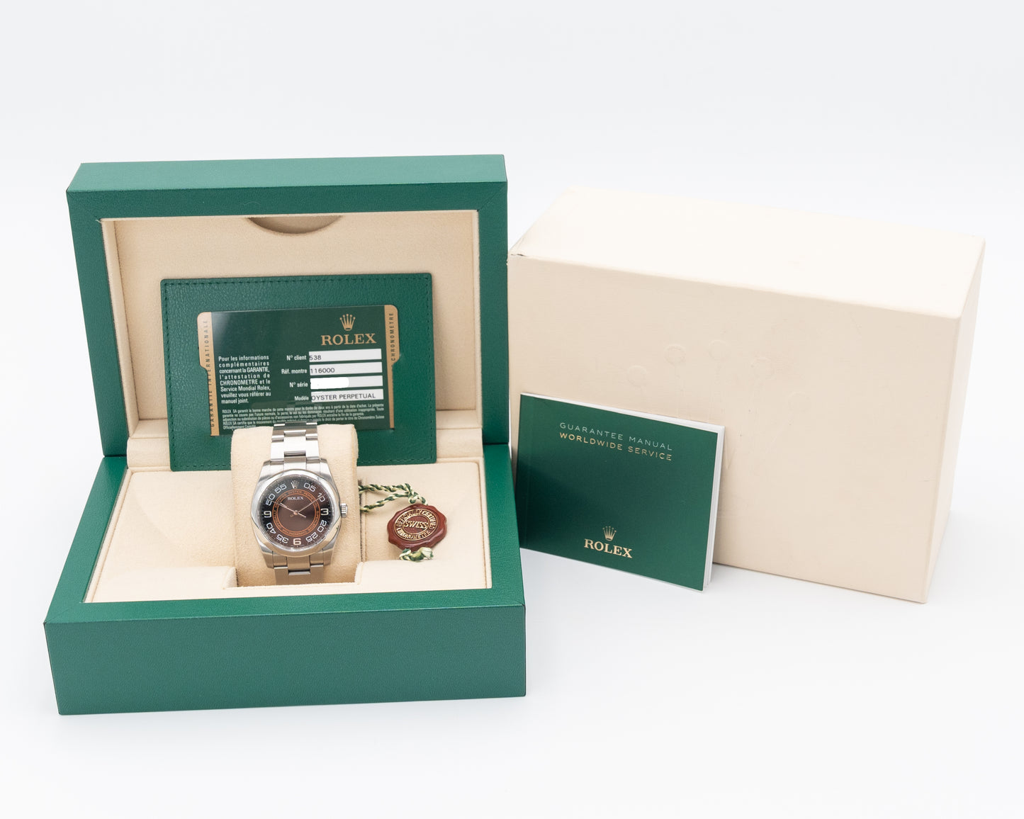 Khanjar Stamped - Rolex Oyster Perpetual 36mm 116000 "Harley Davidson" Color 2011