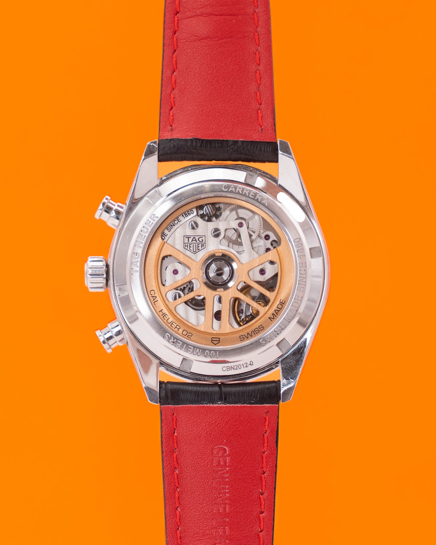 Tag Heuer Carrera 42mm CBN2012.FC6483 Automatic Chronograph Gray
