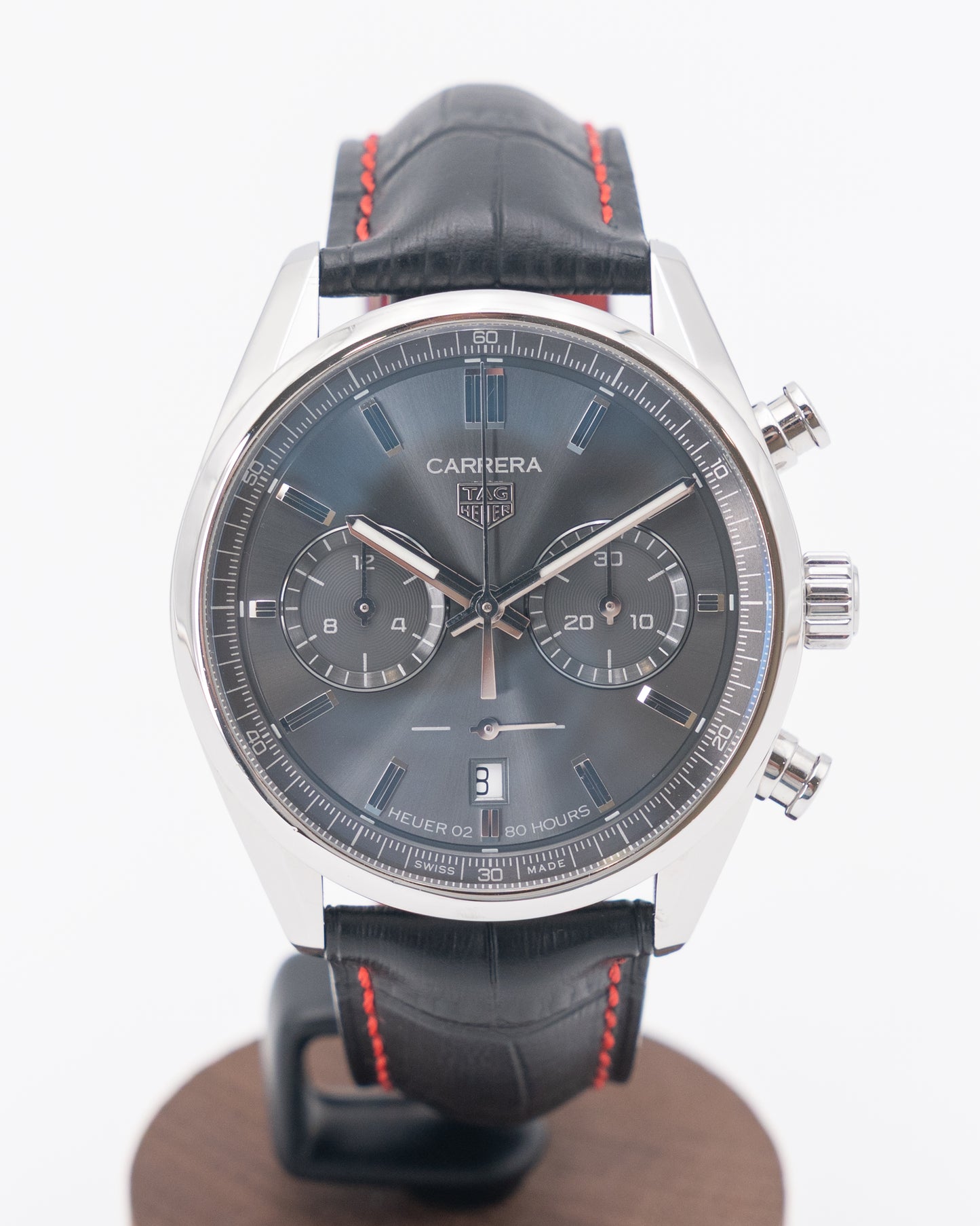 Tag Heuer Carrera 42mm CBN2012.FC6483 Automatic Chronograph Gray