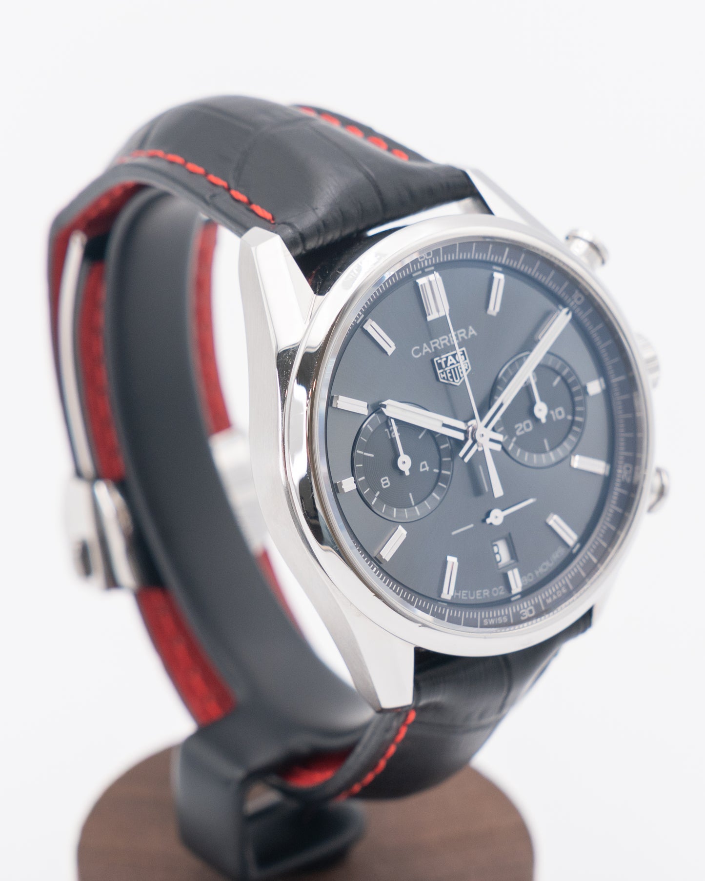 Tag Heuer Carrera 42mm CBN2012.FC6483 Automatic Chronograph Gray