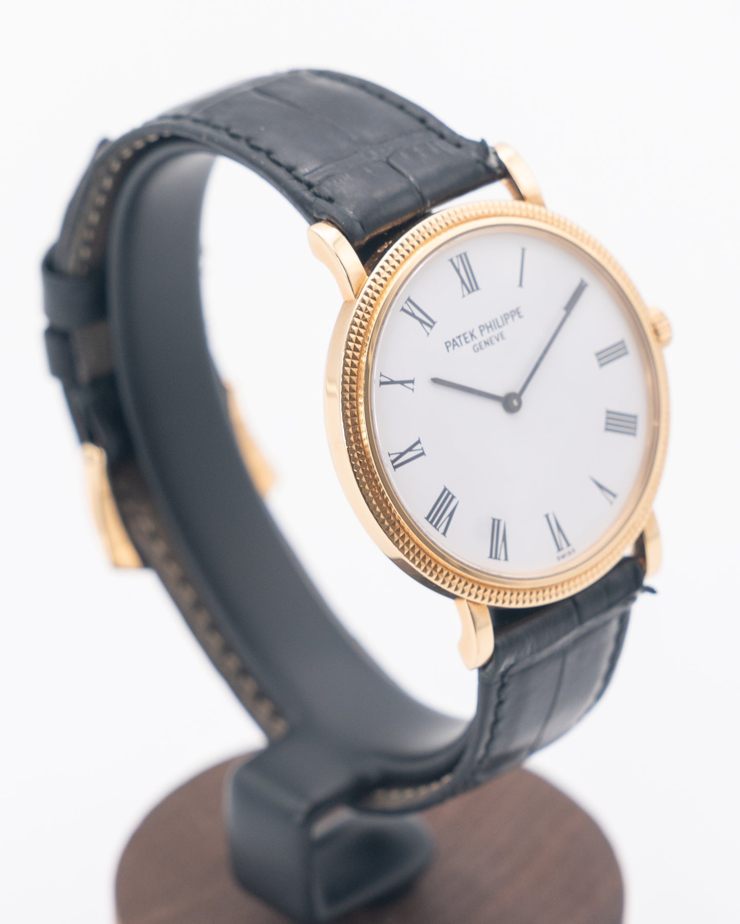 Patek Philippe Calatrava 35mm 5120j-001 White Dial Yellow Gold 2002