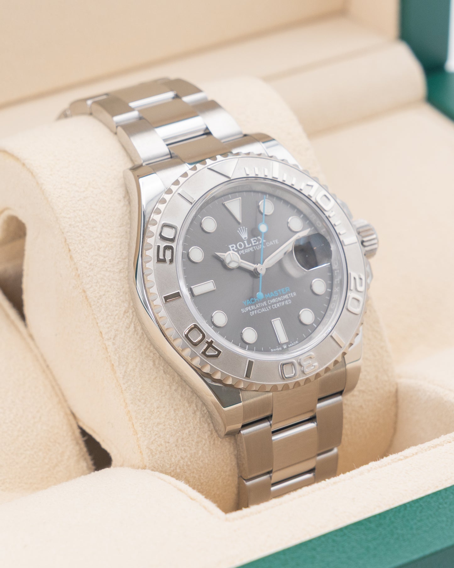 Rolex Yachtmaster 40mm 126622 Rhodium Dial 2020
