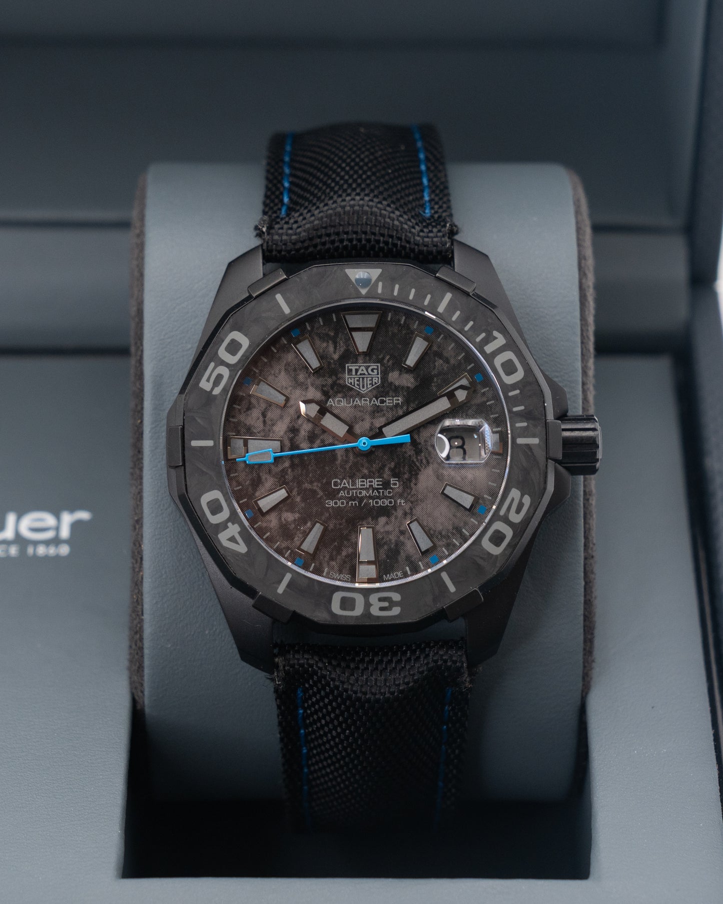 Tag Heuer Aquaracer 41mm wbd218c.fc6447 Carbon Fiber Calibr 5