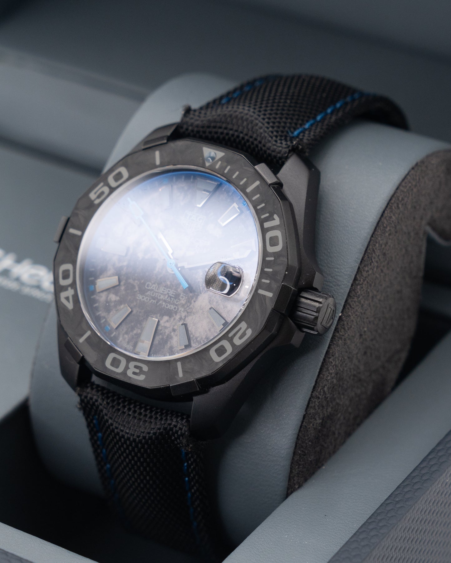 Tag Heuer Aquaracer 41mm wbd218c.fc6447 Carbon Fiber Calibr 5