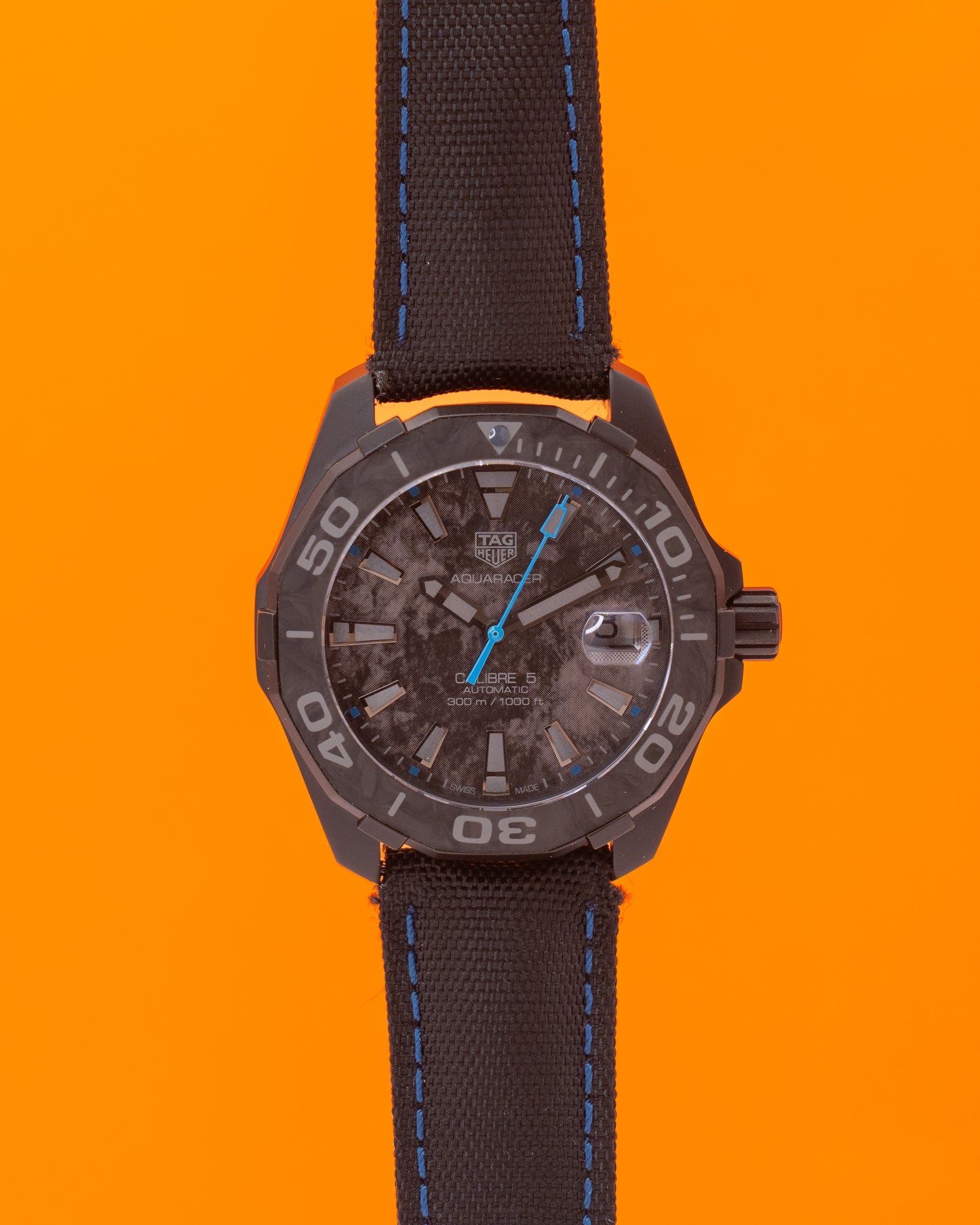 Tag Heuer Aquaracer 41mm wbd218c.fc6447 Carbon Fiber Calibr 5