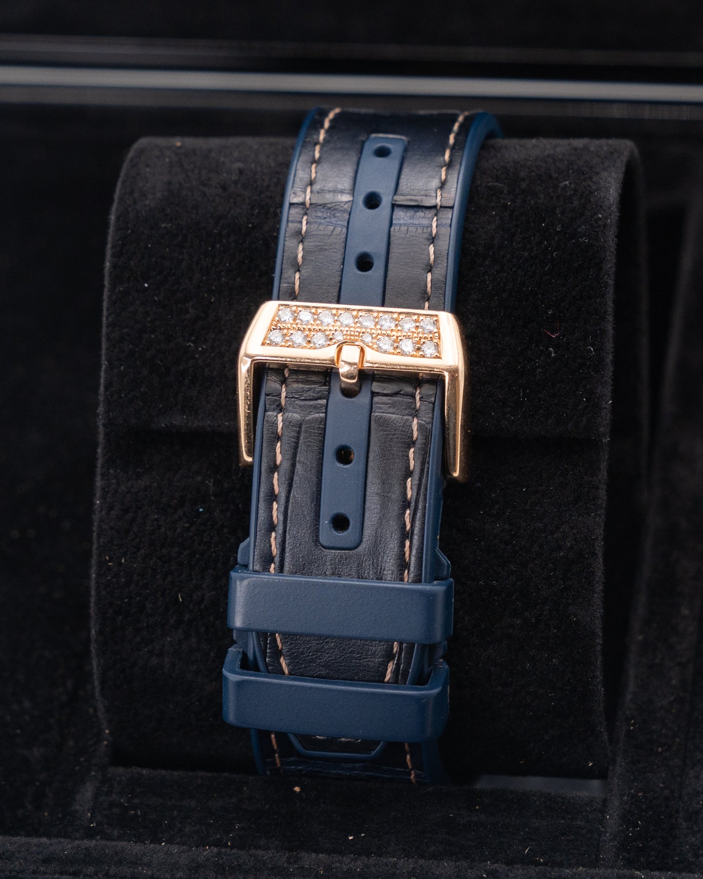 Franck Muller Vanguard V45 SCDT D Yacht 5N BL Factory Diamond Dial 44mm 2021