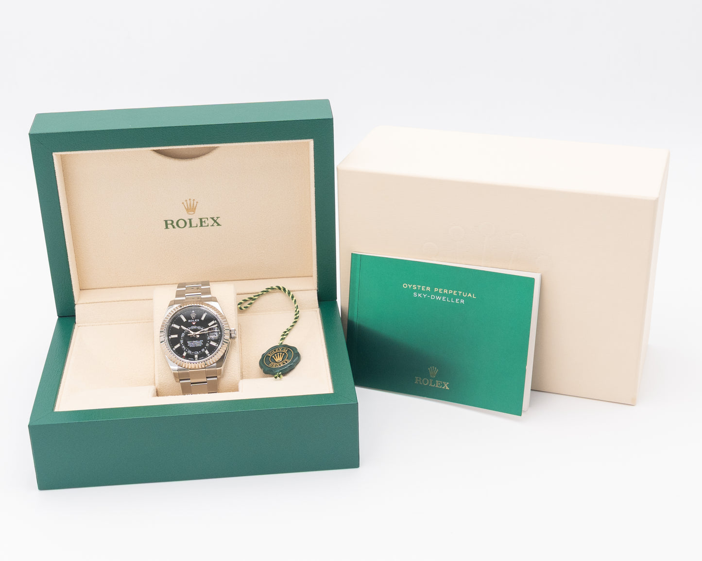 Rolex Skydweller Black 326934 Fluted Oyster 42mm