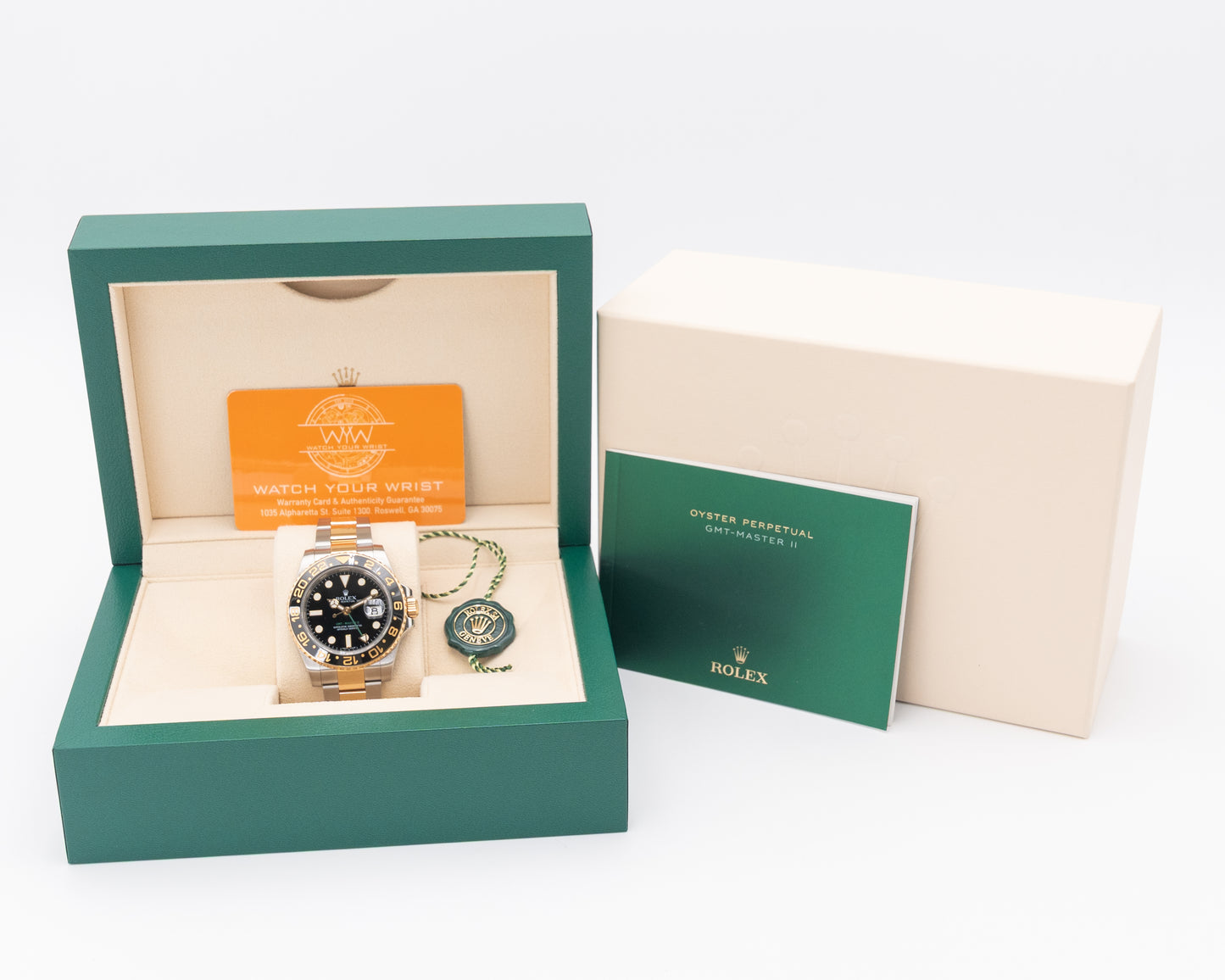 Rolex GMT Master II 40mm 116713LN Two Tone Yellow Gold 2010